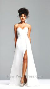 10 of 25 Faviana 6428 Ivory