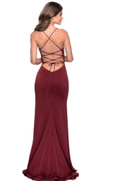 12 of 24 La Femme 28294 Dress Wine