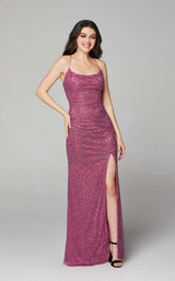 9 of 25 Primavera Couture 3638 Dress Raspberry