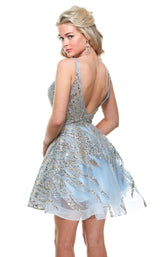 2 of 2 Alyce 3947 Icelandic-Blue