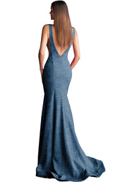 18 of 42 Jovani 45830 Navy