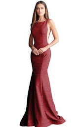 14 of 42 Jovani 45830 Wine