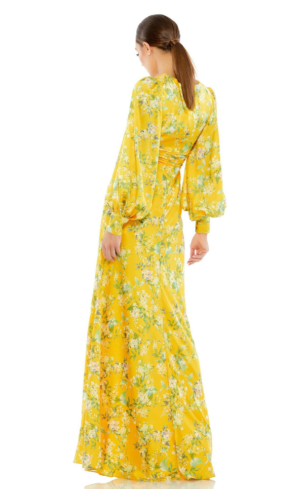 Mac Duggal 55390 Dress Lemon-Multi