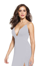 22 of 28 Jovani 58557 Silver