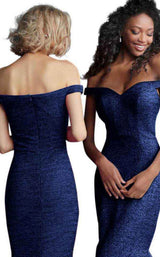 24 of 39 Jovani 60122 Navy