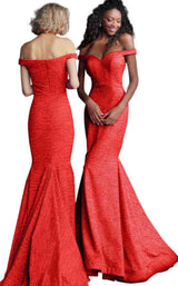 12 of 39 Jovani 60122 Red