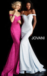 2 of 39 Jovani 60122 Fuchsia