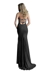 9 of 32 Jovani 60137 Black