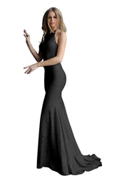5 of 32 Jovani 60137 Black