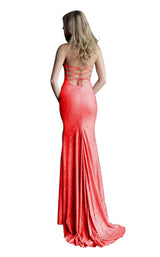 12 of 32 Jovani 60137 Red