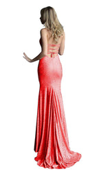 16 of 32 Jovani 60137 Red