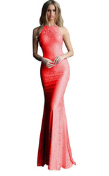 4 of 32 Jovani 60137 Red