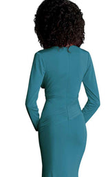 24 of 24 Jovani 61385 Peacock