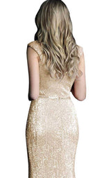 24 of 28 Jovani 62499 Champagne