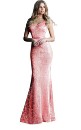 6 of 28 Jovani 62499 Rose