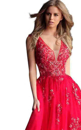 21 of 30 Jovani 62619 Red
