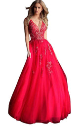 7 of 30 Jovani 62619 Red