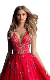 17 of 30 Jovani 62619 Red