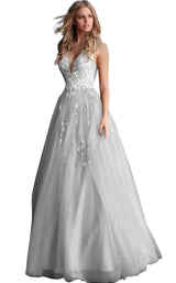 2 of 30 Jovani 62619 Silver