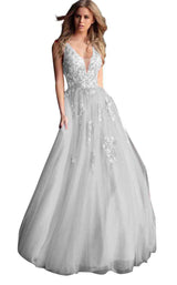 1 of 30 Jovani 62619 Silver