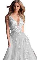 18 of 30 Jovani 62619 Silver