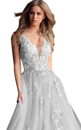 18 of 30 Jovani 62619 Silver