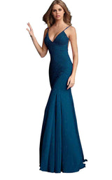 4 of 28 Jovani 63563 Navy