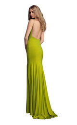 12 of 28 Jovani 63563 Olive
