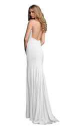 14 of 28 Jovani 63563 White