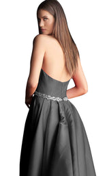 22 of 28 Jovani 63652 Black
