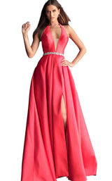 4 of 28 Jovani 63652 Red