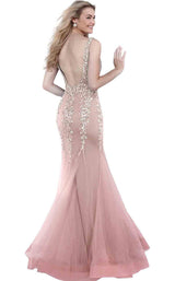 8 of 24 Jovani 63700 Blush