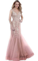 2 of 24 Jovani 63700 Blush