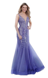 5 of 24 Jovani 63700 Lavender