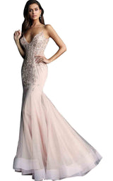 2 of 24 Jovani 63704 Blush