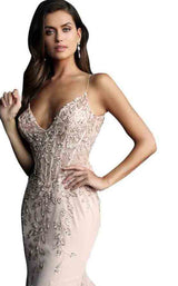 14 of 24 Jovani 63704 Blush
