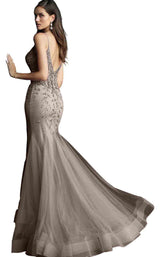13 of 26 Jovani 63704 Coffee