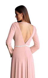 19 of 24 Jovani 63949 Blush