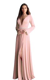 1 of 24 Jovani 63949 Blush