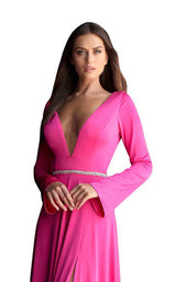 16 of 24 Jovani 63949 Hot Pink