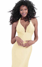 18 of 28 Jovani 67473 Ivory