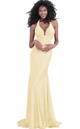 4 of 28 Jovani 67473 Ivory