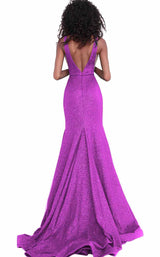 16 of 42 Jovani 68665 Fuchsia
