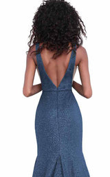 40 of 42 Jovani 68665 Navy