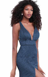 33 of 42 Jovani 68665 Navy