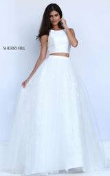 21 of 25 Sherri Hill 50787 Ivory