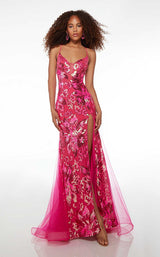 3 of 7 Alyce 61617 Fuchsia