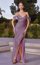 LaDivine BD4004 Dress Dusty-Lavender