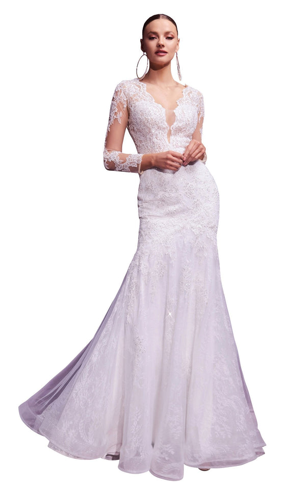 Cinderella Divine CD951W Dress Off-White