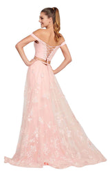 9 of 24 Ellie Wilde EW119034 Peach